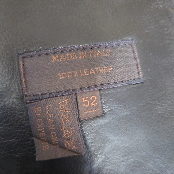 Prada mens 100% leather coat jacket - Picture 11 of 14